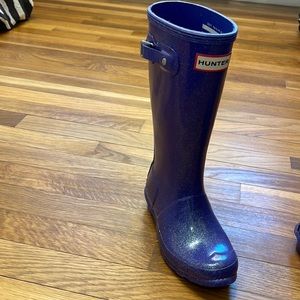 Hunter US SIZE 1 GIRLS RAINBOOTS